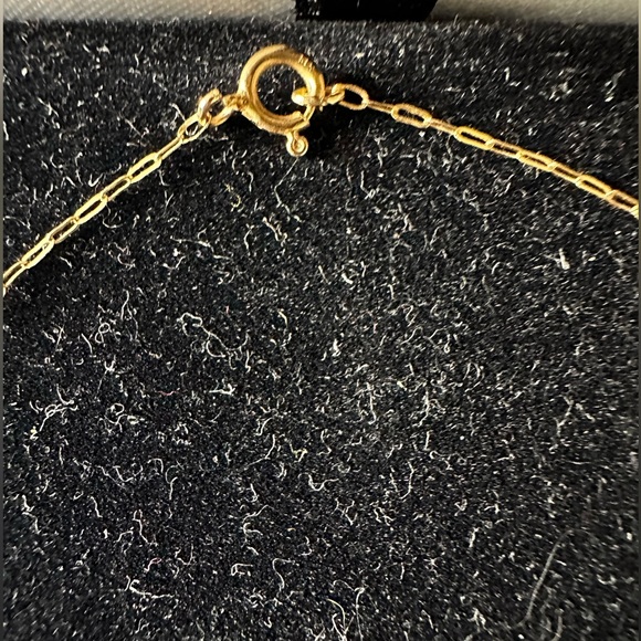 Heart 14k Necklace - 18” - Heart has Rubies/Diamonds - Picture 3 of 7